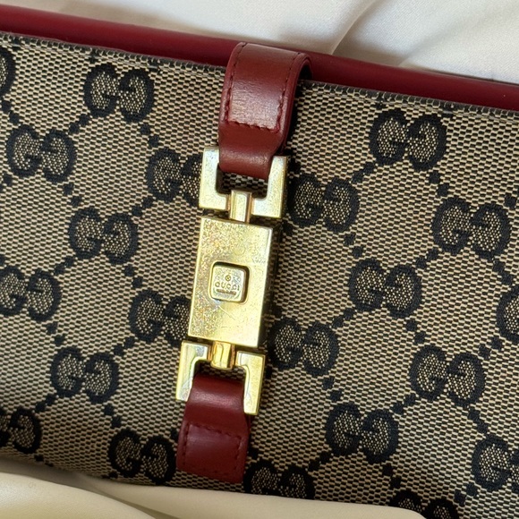Gucci Monogram Continental Wallet Authentic - Picture 5 of 15